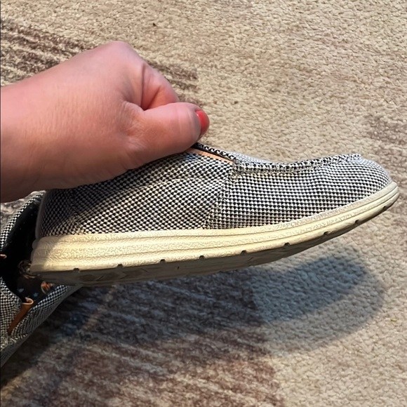 Cat & Jack Kids Slip-On Shoes - Navy and White - Picture 9 of 9